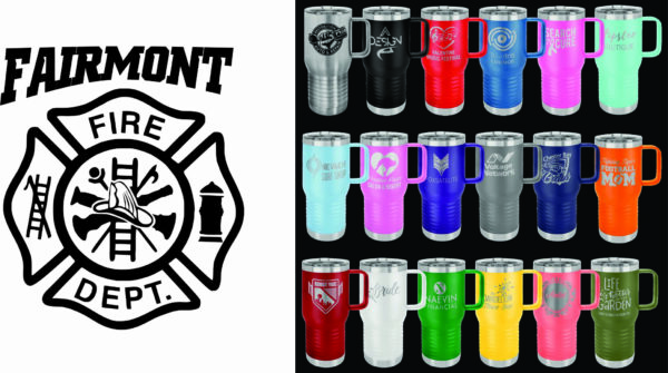 Fairmont Fire Department Cups