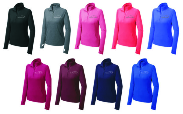 Hugoson Pork Moisture Wicking 1/4 Zip Bacon Bucks $40