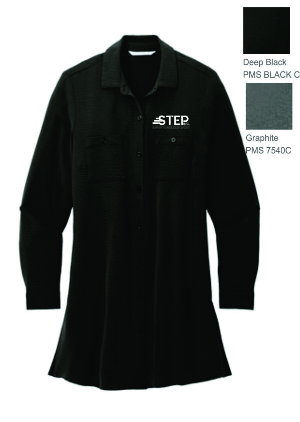 Step Port Authority Crepe Long Tunic $45-$49