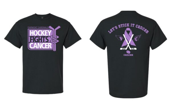 Hockey Fights Cancer Black Option