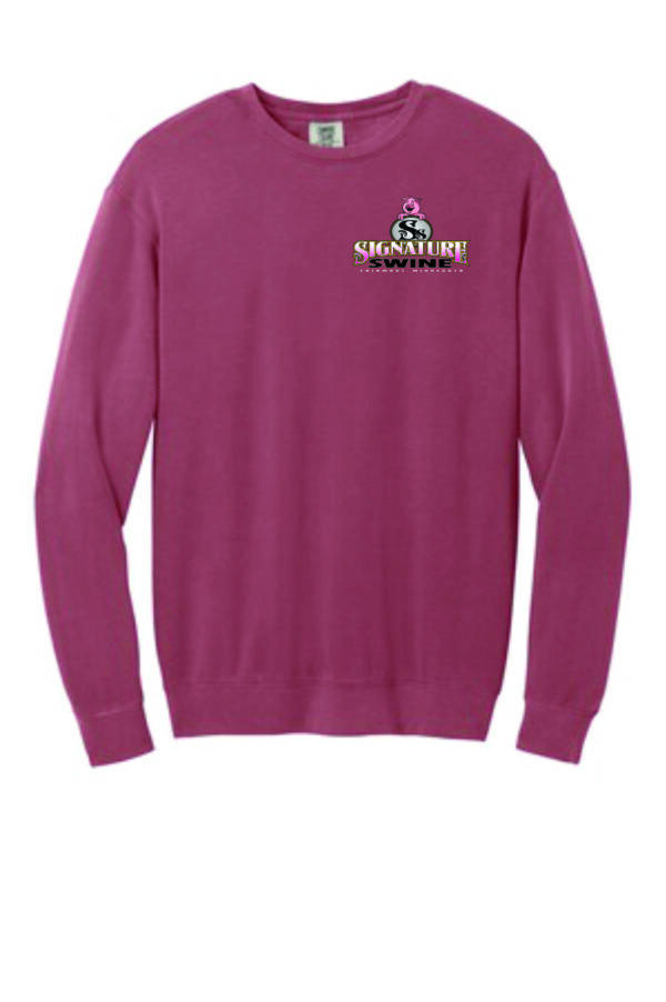 Signature Swine Comfort Colors® Lightweight Crewneck Sweatshirt 1466