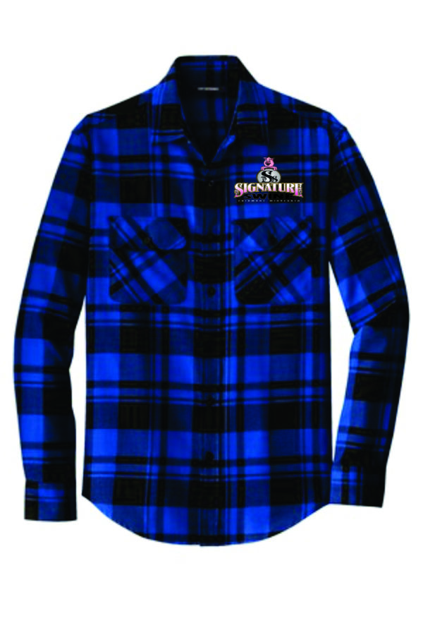 Signature Swine Port Authority® Plaid Flannel Shirt. W668