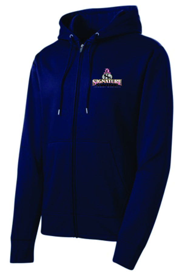 Signature Swine Sport-Tek® Sport-Wick® Fleece Full-Zip Hooded Jacket. ST238