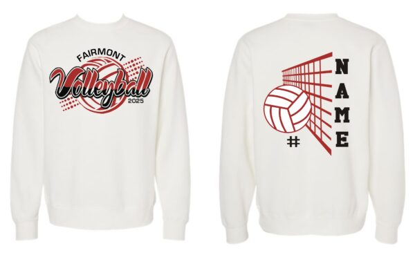 FVA Volleyball 2025 Front & Back Print