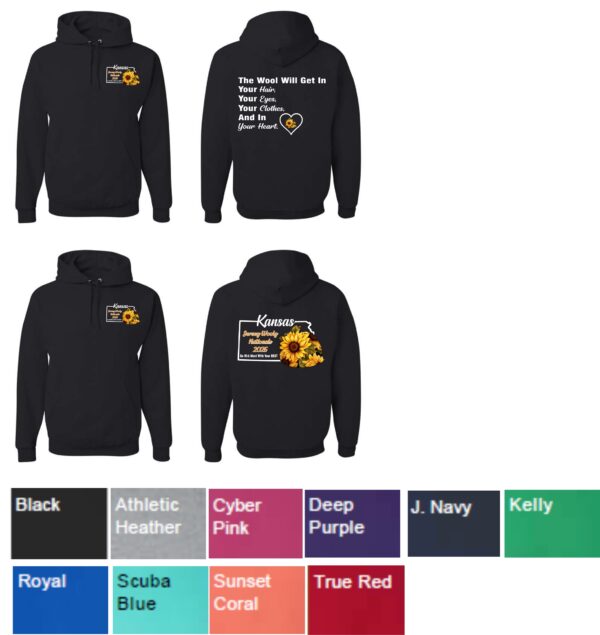 Jersey Wooly Nationals Hoodies 996MR