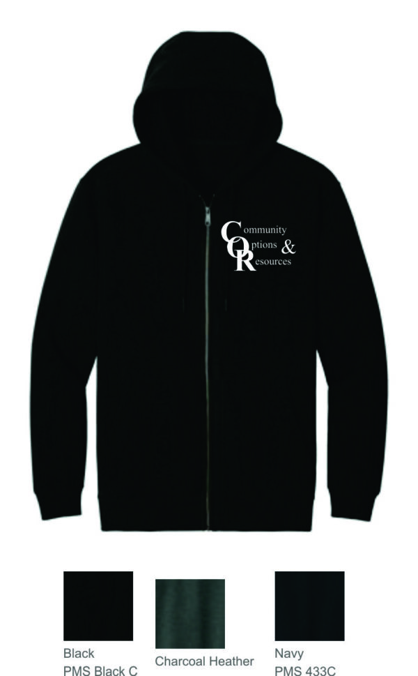 COR CornerStone® Tough Fleece Full-Zip Hoodie CSF631