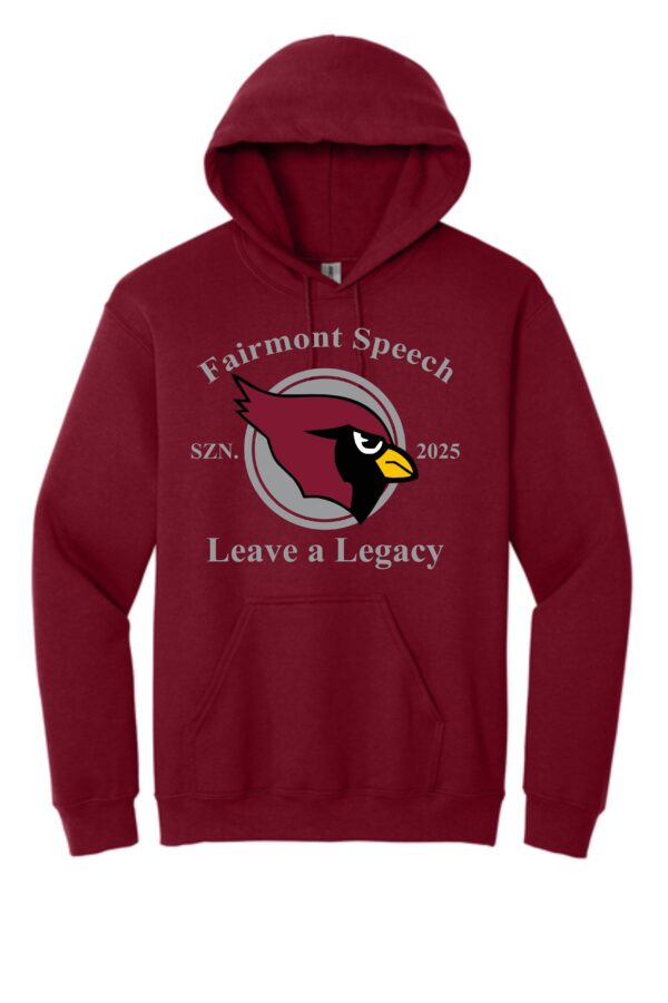 Fairmont Cardinal Red Gildan T-shirts & Sweatshirts