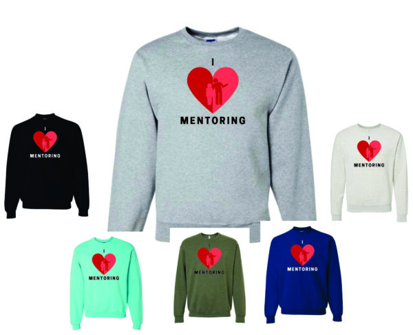 Kinship I Love Mentoring Crewneck