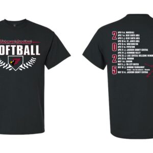 Fairmont Softball Schedule Shirts