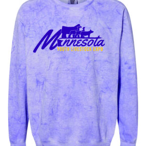 MYLE Tie-Dyed Crewneck Sweatshirt