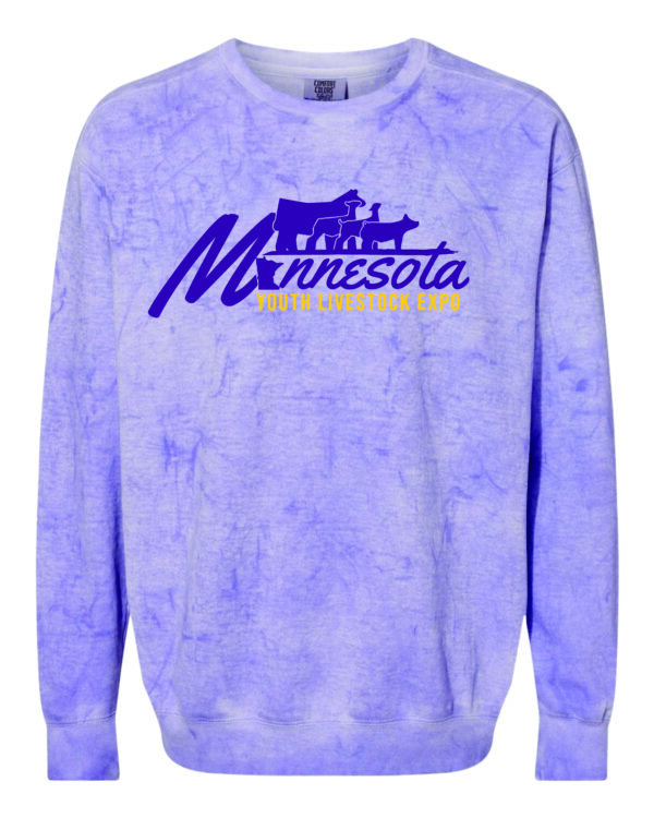 MYLE Tie-Dyed Crewneck Sweatshirt