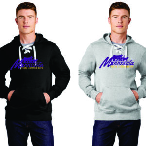 MYLE Sport-Tek® Lace Up Pullover Hooded Sweatshirt