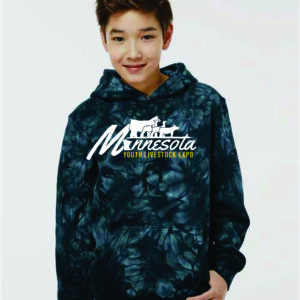 MYLE Tie-Dyed Hooded Sweatshirt