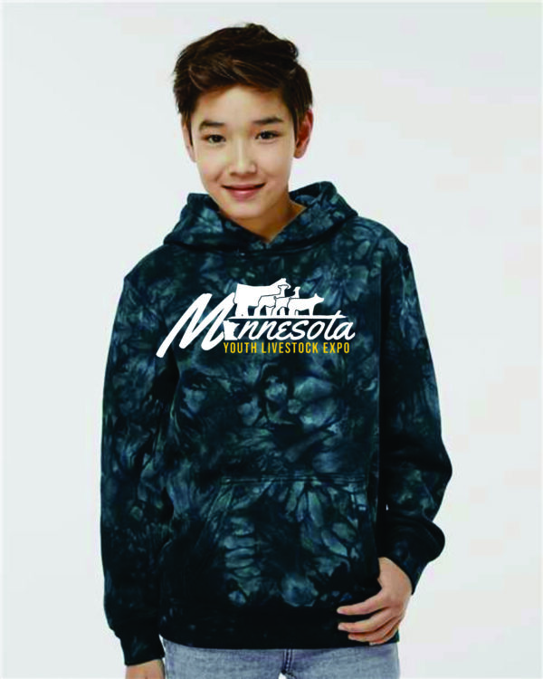 MYLE Tie-Dyed Hooded Sweatshirt