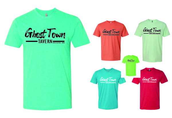Ghost Town Tavern Straight Logo T-shirts