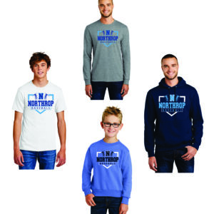 Northrop Baseball Home Plate T-shirts & Sweatshirts