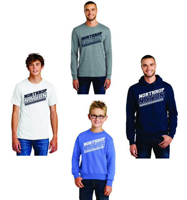 Northrop Baseball Northrop Nation T-shirts & Sweatshirts