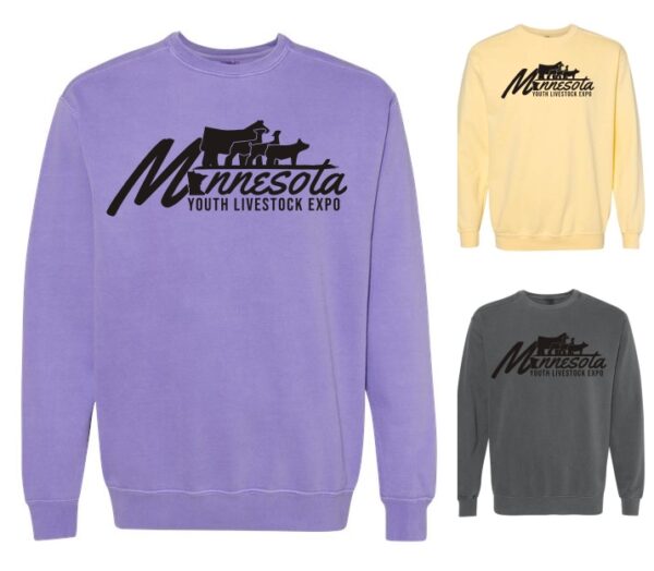MYLE Comfort Colors ® Ring Spun Crewneck Sweatshirt