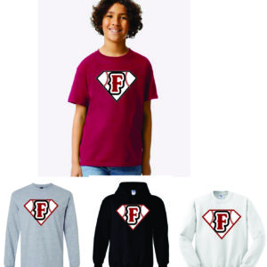 Fairmont Baseball Youth & Adult Gildan Options