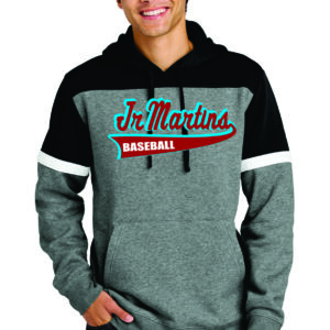 Jr Martins Sport-Tek® Drive Fleece Colorblock Hoodie