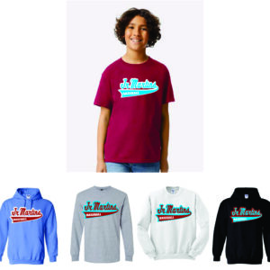Jr Martins Baseball Youth & Adult Gildan Options