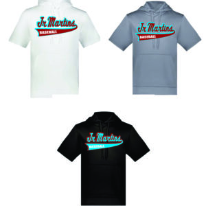Jr Martins Baseball Short Sleeve Hoody