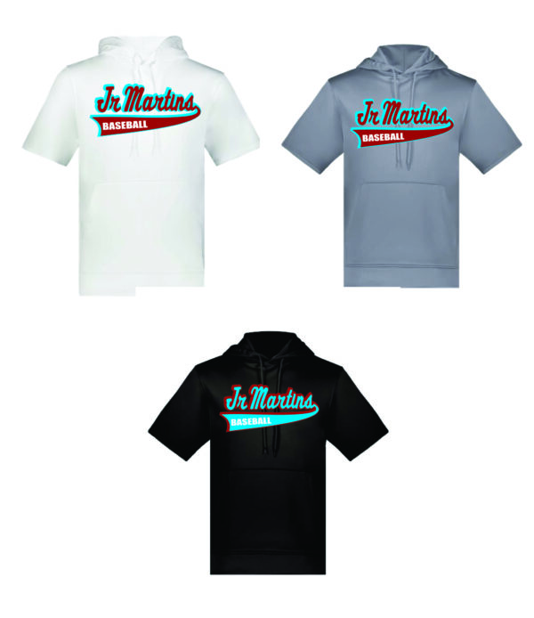 Jr Martins Baseball Short Sleeve Hoody
