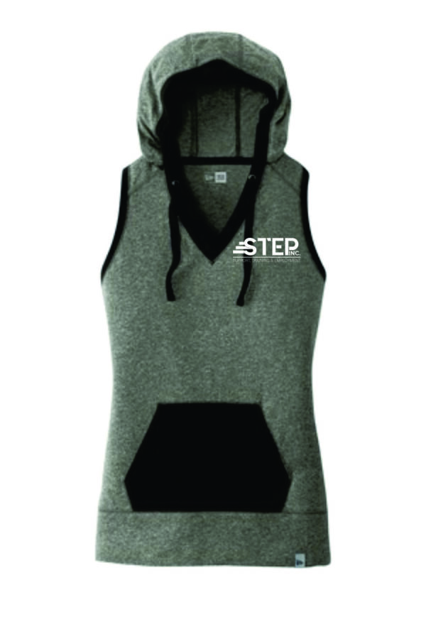 Step New Era® Women's Heritage Blend Hoodie Tank $22-26