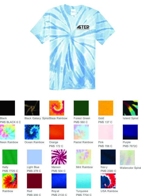 Step Port & Company® Tie-Dye Tee $16-20