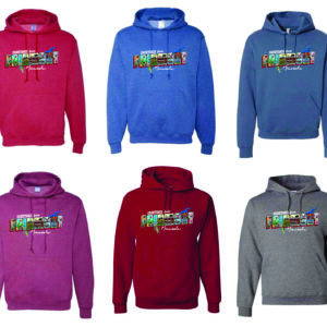 Greetings From Fairmont Adult Hooded Sweatshirt