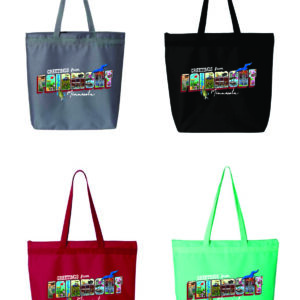 Greetings From Fairmont Tote Bags